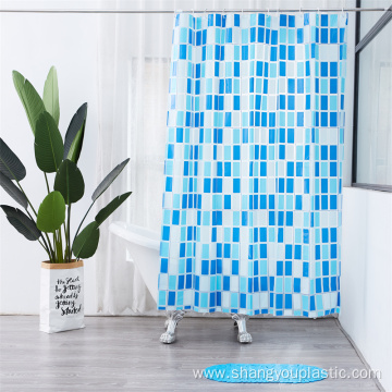 Custom Plastic Peva 3D Bath Shower Curtain Liner